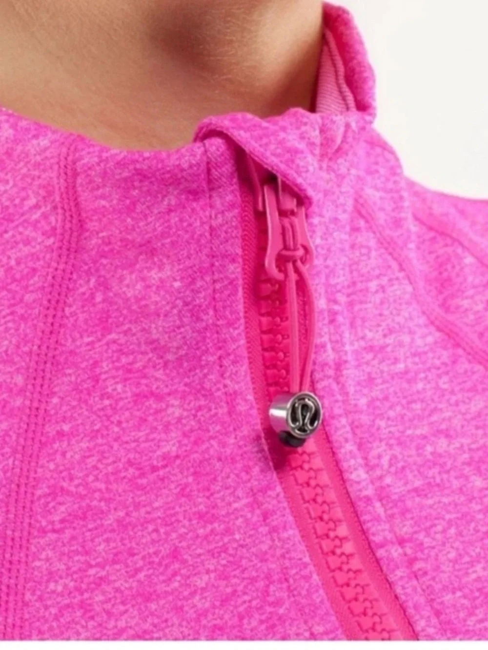 Lululemon Define Performance Jacket Women Size 6 Full Zip Hot Pink